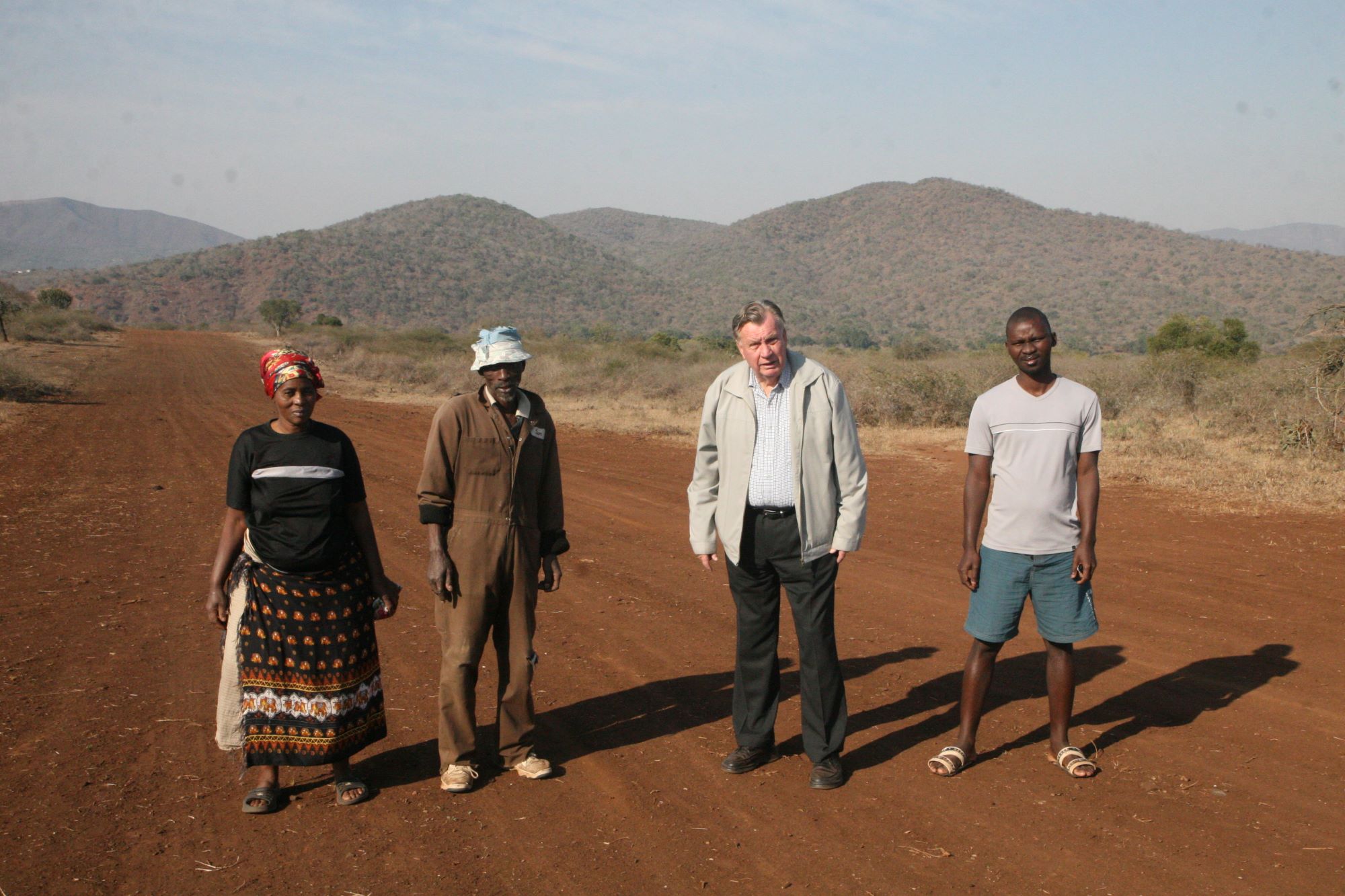 Reverend Stegen at Maqhogo